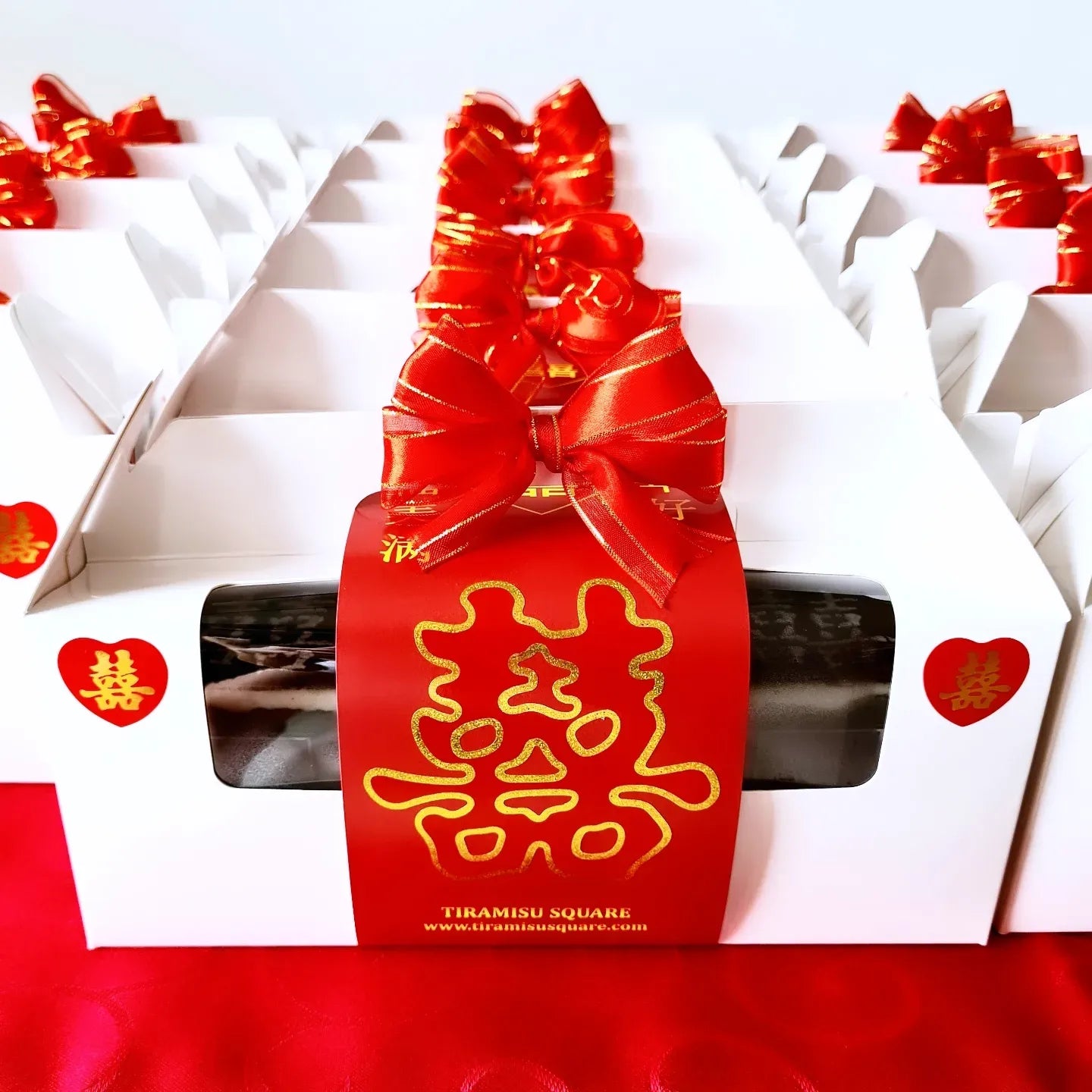 Wedding Guo Da Li 过大礼 Tiramisu Cups [Original] - Gift Box of 3