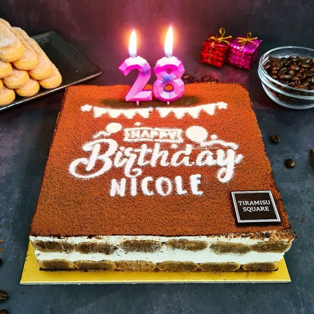 Best Tiramisu Singapore. Best Tiramisu Birthday Cake Singapore. Personalized Tiramisu Cake Singapore. Singapore Delivery.