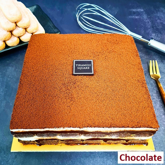 Tiramisu Square Cake [Chocolate]